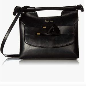FOLEY + CORINNA Black Satchel Crossbody Bag